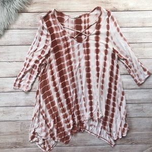 Entro Woman's Long shirt Tie-Dye